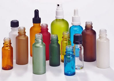 Clear and Coloured Glass Dropper Bottles 